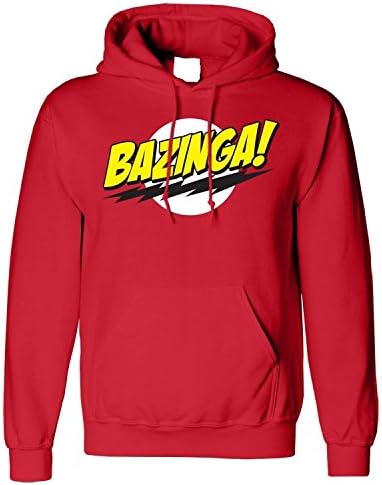 Bazinga Big Bang Theory Printed Unisex Hoodie
