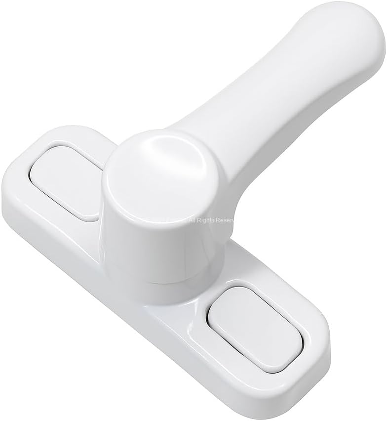 Proalet Profesyonel Emniyet Kilidi, Çekmeli, Metal, Çocuk Güvenlik Kilidi, Mandallı, Emniyet Sistemi, Pimapen, PVC Kapı, Pencere Kilidi (Beyaz, 2 Adet)