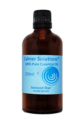 Calmer Solutions Aniseed 100% Pure Essential Aromatherapy Oil 100ml