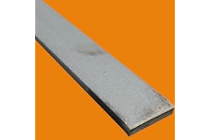 LE ROI DU FER - Fer plat acier S235-1 metre, Dimension - 35 mm, Epaisseur 4 mm