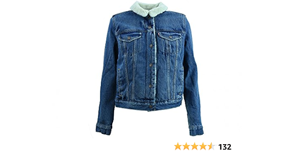 Levi's donna giubbino jeans 36136-0003 BLU JEANS S Blu jeans : Amazon.it:  Abbigliamento