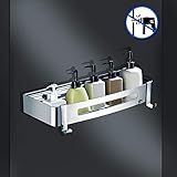 💖💖 Práctico y 100% Garantizado:) El cesto de baño extraíble y rectangular se puede usar en baños, cocinas, dormitorios, etc. Haz uso completo de en toda la pared, no se limitará a la esquina.100% de garantía y devolución de dinero WinArrow estantería para baño ducha acero inoxidable --Tospanic '. Si tiene alguna pregunta, no dude en contactarnos por correo electrónico !