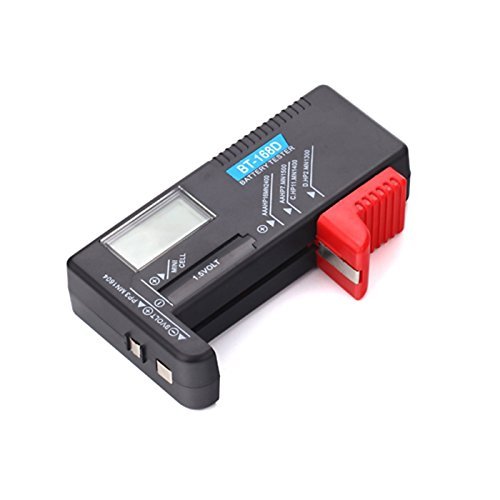 BlueBeach® digitaler Batterie-Tester - für AA/AAA/C/D/9V & Mini Cell Batterien