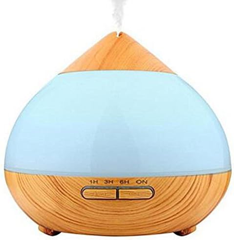 Aroma Diffuser Air Purifier with 7 Colour LED Lights 300ml Essential Oil Diffuser, 5 In 1 Ultrasonic Fragrant Oil Vaporizer Humidifier, Timer and Auto-Off Safety Switch