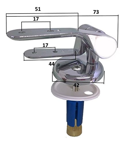 Cerniere Coprivaso Per Water A Fori Ciechi - Fissaggio A Espansione, Tenuta Solida E Montaggio Rapido - Foto 10