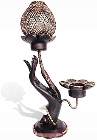 WGE Thai Craft Lamp Bedroom Modern Creative Living Room Table Lamp , Button Switch