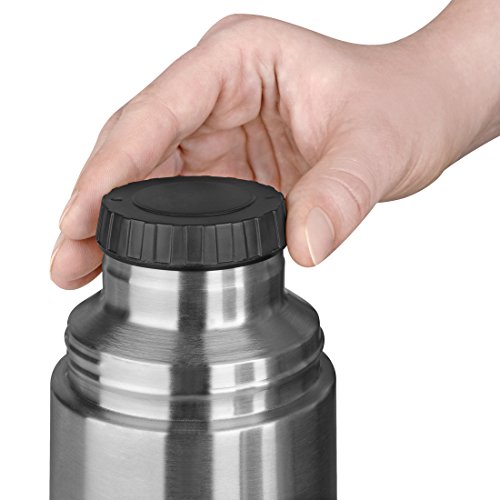 Emsa 507516 Isolierflasche, Mobil genießen, 350 ml, Schraubverschluss, Edelstahl/Rot, Captain - 6