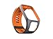 Produktbild TomTom Wechselarmband für TomTom Spark 3 / Spark / Runner 3 / Runner 2 GPS-Uhren, Grau/Orange, Größe S