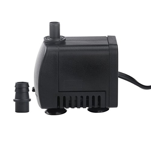 WINOMO 220V-240V 7W Tauchpumpe Wasserpumpe Brunnen Aquarium Teichpumpe EU-Stecker - 7
