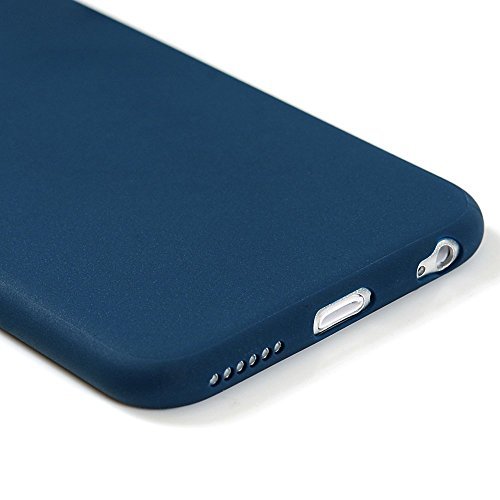 Mavis s Diary 9x Funda iPhone 6  iPhone 6s Carcasa Silicona Gel Mate Case  Ultra Delgado TPU Goma Flexible Cover para iPhone 6 6s -  Azul   Amarillo   Verde   Negro   Transparente blanco   Azul oscuro   Rojo   P  rpura claro   Rosa claro 