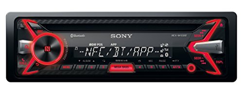 Sony MEX-N4100BT CD/MP3 Car Stereo with Built-in Bluetooth Front USB and AUX - Black