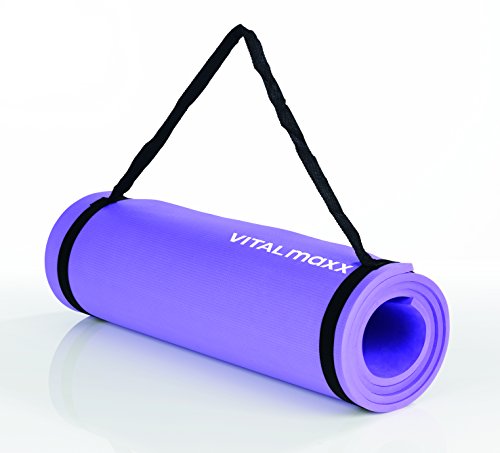 TV Unser Original Gymnastikmatte Vitalmaxx Fitness-Matte, Lila, 02221 - 4