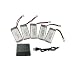 Produktbild Fytoo 5pcs 3.7V 550mah Lipo Batterie Akku& 5 in 1 Ladegeräte für JXD 523 523W Faltbar Quadcopter Ersatzteile RC Drone Ersatzakku