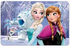 Disney Eiskönigin Frozen 3D Tischunterlage Platzmatte Platzdeckchen Tischset