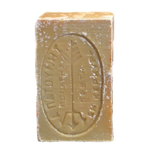 tradoro® verdes olivenölseife aprox. 115 gr, hecha de 100% olivenkernöl, handgesiedet de jabón de jabón olivo patounis, no Parfum, no aditivos, ideal para alérgicos