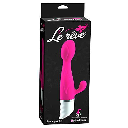 Vibrator-ssilicone-Posable-Le-rve-Pink
