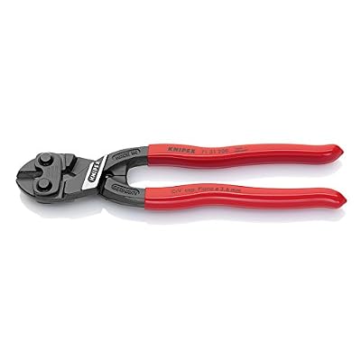 Knipex CoBolt 71 31 200 Coupe-boulons compact atramentisé noir poignées plastifiées 200 mm