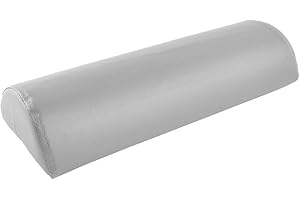 Teqler Halbrolle Lagerungshilfe mit Kunstlederbezug, 40 x 15 x 7,5 cm