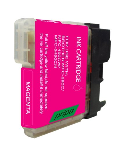 pripa 20 Patronen für Brother kompatibel zu LC 980 bk c m y. Passend zu folgenden Geräten – Brother DCP-145C DCP-165C DCP-195C DCP-375CW DCP-365CN MFC 250c MFC-255CW MFC-290c MFC-295CN. Sie erhalten 20 Patronen aufgeteilt in 8 x schwarz je 4 x cyan magenta yellow. - 4