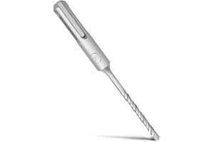 MOXPIFY SDS Plus Bohrer 4 x 110mm,Betonbohrer mit 4 Hartmetall Schneiden und Doppelwendel,Hammerbohrer Für Beton,Stein,Naturstein
