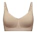 Medela Women's Body Silk Seamless Nursing Bra Seamless Plain Nursing Bra, Beige (Butterscotch), 40C (Manufacturer size: M)