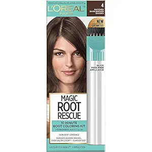 LOreal Paris Root Rescue Permanent Hair Color, 27g - Dark Brown