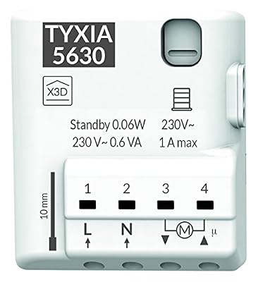 Delta Dore 6351401 TYXIA 5630 Récepteur nano module, 230 V, Blanc