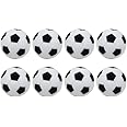 Set di 8 Palline da Calcio Balilla, di Alta qualità e silenziose da 32 mm, perfette per Il Calcio Balilla e Il biliardino