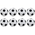 Set di 8 Palline da Calcio Balilla, di Alta qualità e silenziose da 32 mm, perfette per Il Calcio Balilla e Il biliardino