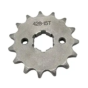 Whitleys 15T 428 Chain/Pitch 20mm Front Sprocket Cog for Pit Trail Dirt Bike ATV Quad