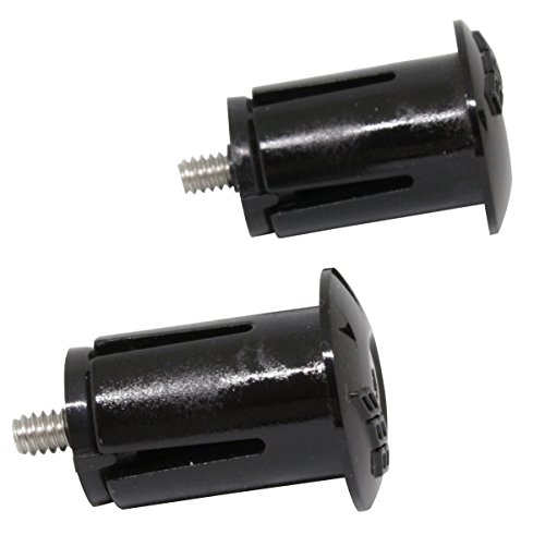 BBB Lenkerband Kappen Screwon BHT-96, Schwarz, 2 Stück, 2.929.779.601 - 8