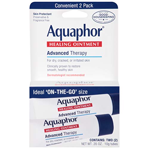 Curación Ungüento, protector de la piel, 2 tubos, 0,35 oz (10 g) Cada - Aquaphor