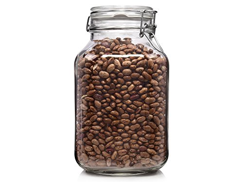 Bormioli Fido Gläser mit Bügelverschluss 2 teilig | Füllmenge 3 L | Luftdichte Konservierung durch den Gummiring sowie den Drahtbügelverschluss - 2