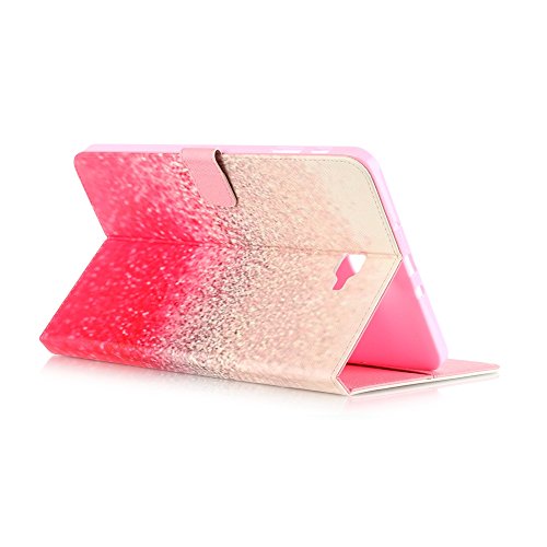 Romtronic Cute Colorful Flip Tasche PU Leder Abdeckung Stand Schutzhülle für Samsung Galaxy Tab A6 10.1 Pouces SM-T580 / SM-T585 + 1 x Schwarz Stylus (Design 12) - 4