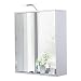 Produktbild Schildmeyer 116558 Spiegelschrank, 60 x 70,5 x 20,5 cm, weiß