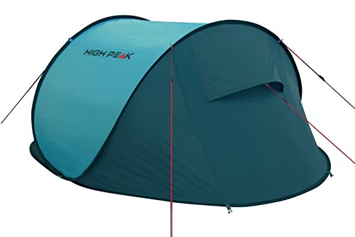 High Peak Pop Up Zelt Vision 3, Blau/Dunkelgrau, 10122 - 