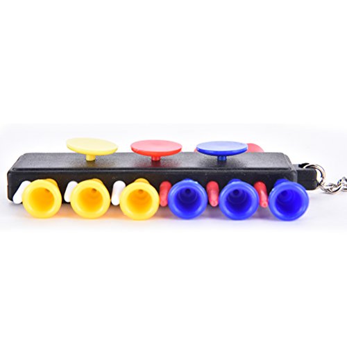 Yvody-1-Set-Golf-Tee-Holder-Carrier-with-12-plastic-Tees-3-Ball-Markers-1-KeyChain