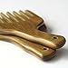 Massage Comb Wooden Comb wide Tooth Green Sandalwood Pocket Comb Small Hair Comb Hair Brush