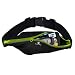 Produktbild Laufgurt »RunActive« Stilvolle Gürteltasche / Bauchtasche / Lauftasche für Laufen, Wandern, Klettern, Reiten - 3x Farben / Handys von ca.4Zoll bis ca. 5,5Zoll / ideale Diebstahlschutz z.B. auf Reisen oder Städtetrips für Wertgegenstände (Schlüssel Geld Ausweisdokumente Kreditkarten) / elastisch wasserdicht & festsitzend ! Grün