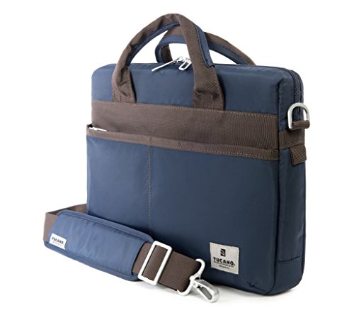 Tucano Shine Slim Nylon Tasche für 33 cm (13 Zoll) Laptop blau - 2