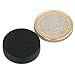 Produktbild Neodym Magnet Ø 22,0 x 6,0 mm mit Kunststoffmantel - schwarz - 4,1 kg , wasserdichter Magnet, geeignet für den Außenbereicht, rostfrei, Magnetscheibe