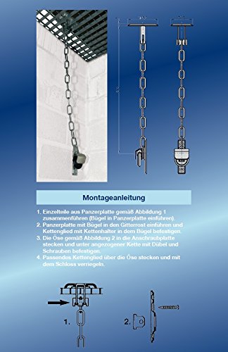 Basi S1620-0000 Gitterrostsicherung 100 - 4
