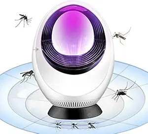 Mishri Electronic UV Mosquito Killer Lamp USB Powered Kids Safe Trap Photo-Catalysis LED Strong Suction Fan Insect Killer Repellent Lamp Bug Zapper