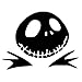 Produktbild Jack Nightmare Before Christmas Aufkleber Cool Unique Dekoration – Für fast alle Oberflächen – einfach anzubringen Wand Vinyl Aufkleber Spaß und Cool für DIY und Dekorationen macht ein tolles Geburtstag Geschenk. Laptop – MacBook