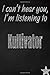 Produktbild I can't hear you, I'm listening to Kultivator creative writing lined journal: Promoting band fandom and music creativity through journaling…one day at a time (Bands series, Band 402)