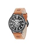 Timberland Herren Multi Zifferblatt Quarz Uhr mit Leder Armband 15270JSB/02