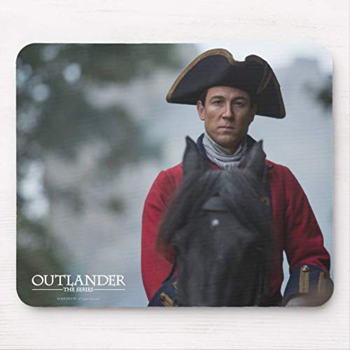 Preisvergleich Produktbild JAMILA Jack Randall Fotografie des Outlander- / schwarze Jack Randall Fotografie Des Outlander- / Schwarze Mousepad