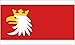 Produktbild Fahne / Flagge Polen - Woiwodschaft Emland Masuren 90 x 150 cm