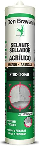 Den Braven stucosealpt-es – Sealer Acrylic Sandy Stuc or Seal 300 ml White