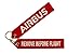 Price comparison product image Airbus-Shop Red Airbus "Remove Before Flight" Key Ring